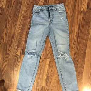 H&M button closure Mom Jeans